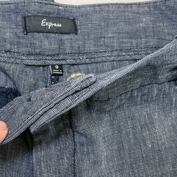 Express Women’s Faux Denim Shorts - Picture 3 of 4